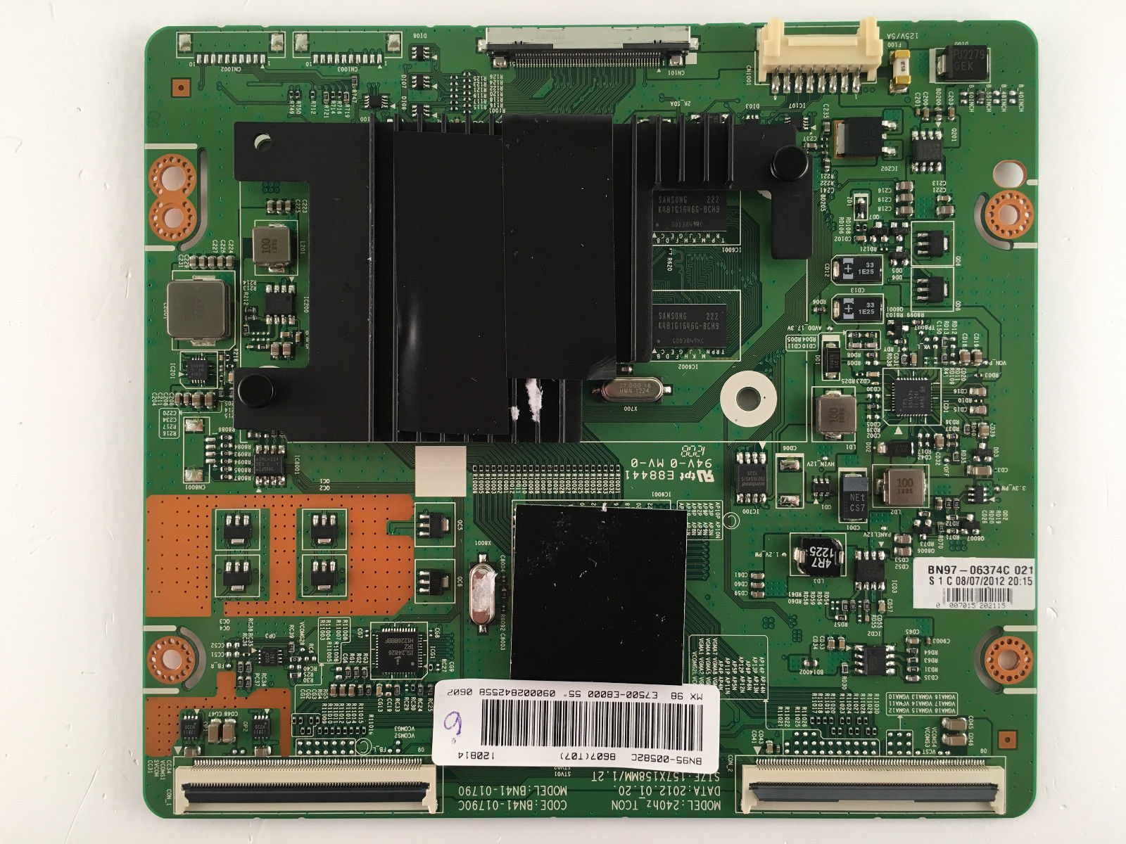 Samsung UN55ES8000F T-Con Board BN95-00582C , (BN41-01790C, BN97